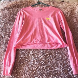 Long sleeve shirt cropped